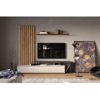 Вітальня Клер попелястий / антрацит / дуб крафт золотий Гербор (Gerbor) Україна